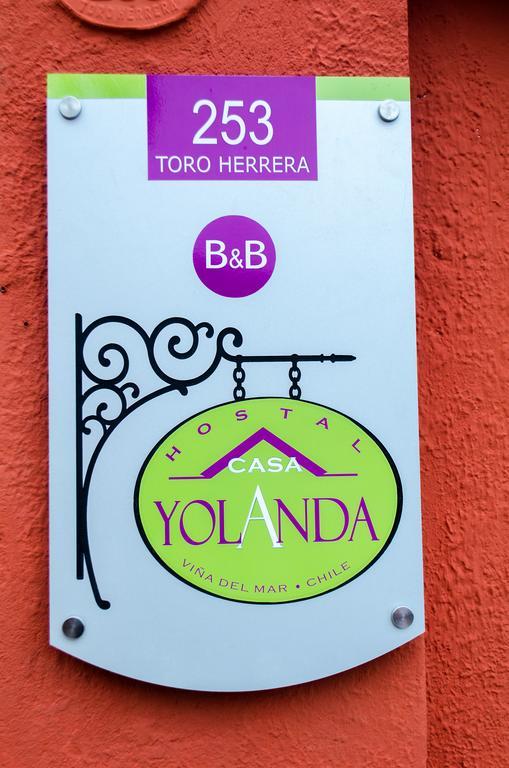 Hostal Casa Yolanda ビニャ・デル・マール エクステリア 写真
